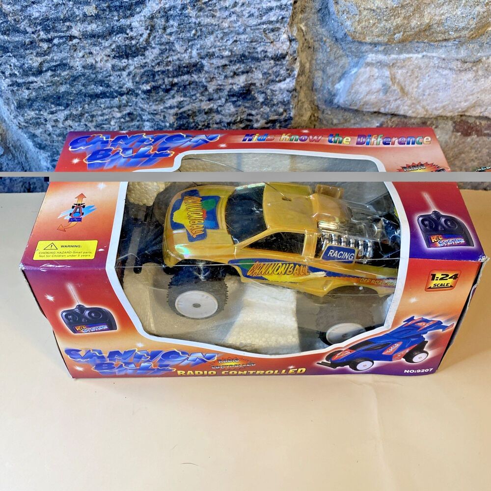Vintage Nikko Radio Control Cannon Ball Off-Road 1/24 Scale RC Car Sealed Box